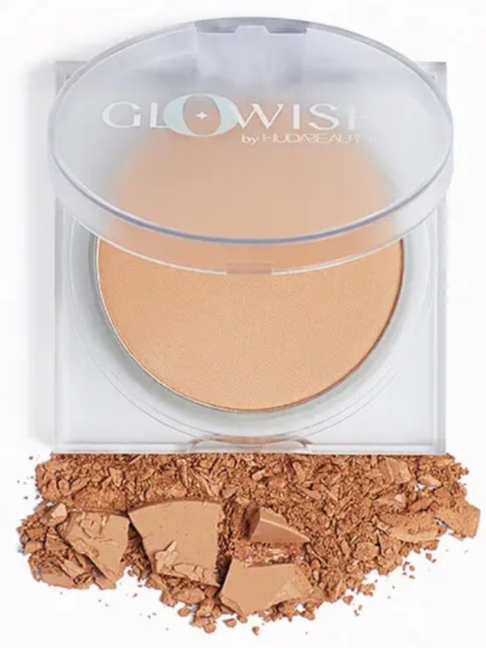 ⭐NWOT - HUDABEAUTY GLOWISH LUMINOUS PRESSED POWDER in Light (03), 0.35 oz⭐ - Picture 4 of 4